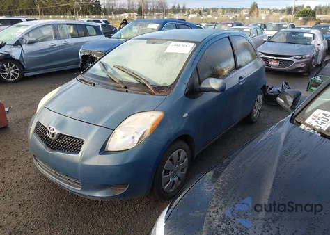 2008 Toyota Yaris z USA, uszkodzony, nr VIN JTDJT923085192204